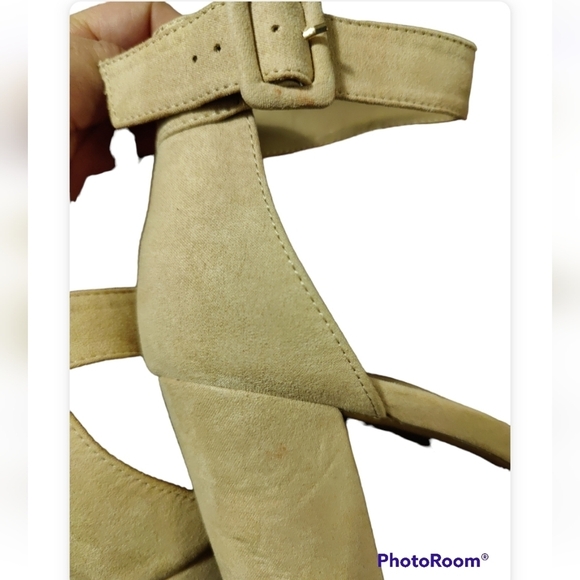 DREAM PAIRS Nude Wedges - Picture 7 of 8